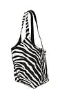 view 3 of 6 La Scoop Large Shoulder Bag in White & Black