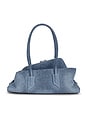view 2 of 6 BOLSO LA PASSEGGIATA SMALL in Denim Washed