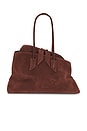 view 1 of 7 La Passeggiata Medium Top Handle Bag in Light Chocolate