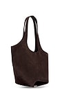 view 3 of 6 La Scoop Medium Shoulder Bag in Dark Brown