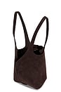view 4 of 6 La Scoop Medium Shoulder Bag in Dark Brown
