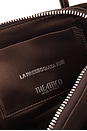 view 6 of 7 La Passeggiata Mini Top Handle Bag in Dark Brown