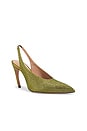 view 2 of 5 Viper Slingback Pump in Military Green
