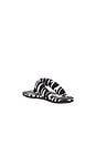 view 3 of 5 Indie Flat Thong Sandal in White & Black