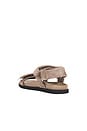 view 3 of 5 Salinas Flatform Sandal in Light Grey