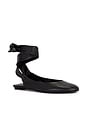 view 2 of 5 Cloe Ballerina Flat in Black
