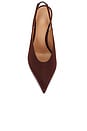 view 4 of 5 Viper 95mm Slingback Heel in Dark Brown