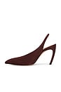 view 5 of 5 Viper 95mm Slingback Heel in Dark Brown