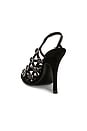 view 3 of 5 Grid Sling Back Pump in Black