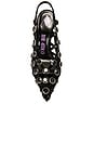 view 4 of 5 Grid Sling Back Pump in Black