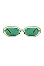 view 1 of 3 x Linda Farrow Irene in Green