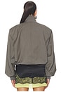 view 4 of 5 CHAQUETA BOMBER JACKET in Melange Grey