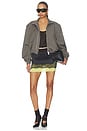 view 5 of 5 CHAQUETA BOMBER JACKET in Melange Grey