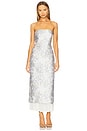 view 1 of 4 Aelin Dress in Water Lilies