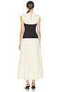 view 3 of 3 Stefania Dress in Calico & Ebony