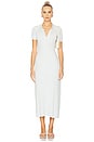 view 1 of 3 Penelope Dress in Glacier With Silence