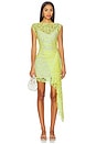 view 1 of 4 Indi Dress in Yellow Lace