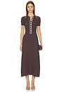 view 1 of 3 Penelope Dress in Mocca