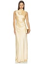 view 1 of 3 Brianna Dress in Buff