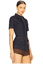 view 2 of 4 Brooke Top in Dark Indigo