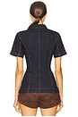 view 3 of 4 Brooke Top in Dark Indigo