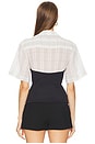 view 3 of 5 Wren Top in Tartan Check