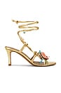 view 1 of 5 Coralie Sandal in Gold