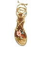 view 4 of 5 Coralie Sandal in Gold
