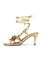 view 5 of 5 Coralie Sandal in Gold