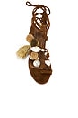 view 4 of 5 Doris Sandal in Brown Suede