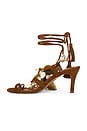view 5 of 5 Doris Sandal in Brown Suede