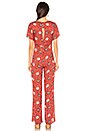 view 3 of 3 Valentina Fiesta Jumpsuit in Red