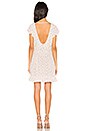 view 3 of 3 X REVOLVE Jasmine Petal Cutaway Mini Dress in Cream