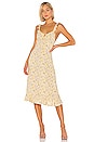 view 1 of 4 X REVOLVE Olsen Love Midi Dress in Lemon