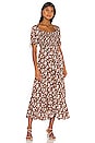 view 1 of 4 Matilda Nina Midi Dress in Brown