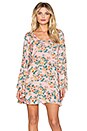 view 2 of 4 Bell Sleeved Shift Dress in Musk Boho Blooms Floral