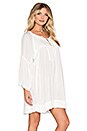 view 2 of 4 Luxe Shift Dress in White
