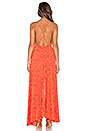 view 4 of 4 Backless Splash Dress in Red Spanish Caravan