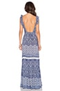 view 3 of 3 x REVOLVE Little Lady Maxi Dress in Navy Wonder