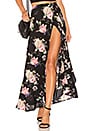view 1 of 4 FALDA ENVOLVENTE WILD ROSE in Black