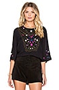 view 1 of 4 Flower Child Top in Black