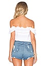 view 3 of 3 Boho Baby Crop Top in White