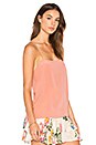view 2 of 4 Lily Silk Cami in Pastel Pink
