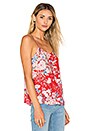 view 2 of 4 Alice Cami Francis Floral in Red