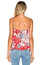 view 3 of 4 Alice Cami Francis Floral in Red