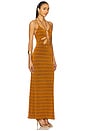 view 2 of 4 Dalia Dress in Cognac