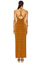 view 3 of 4 Dalia Dress in Cognac