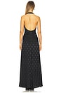 view 3 of 3 Georgina Dress in Black Polka Dot