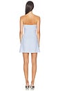 view 3 of 3 VESTIDO DANTE in Wave Blue