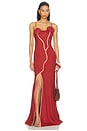 view 1 of 3 ROBE ANTONIA in Sunset Orange